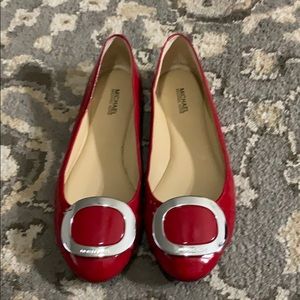 MK Red Patent Leather